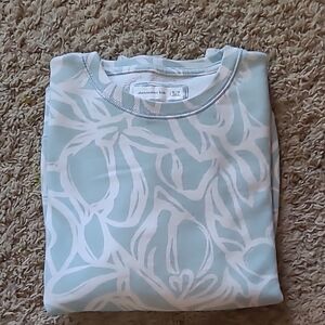 Abercrombie Kids Light Blue Floral Top
